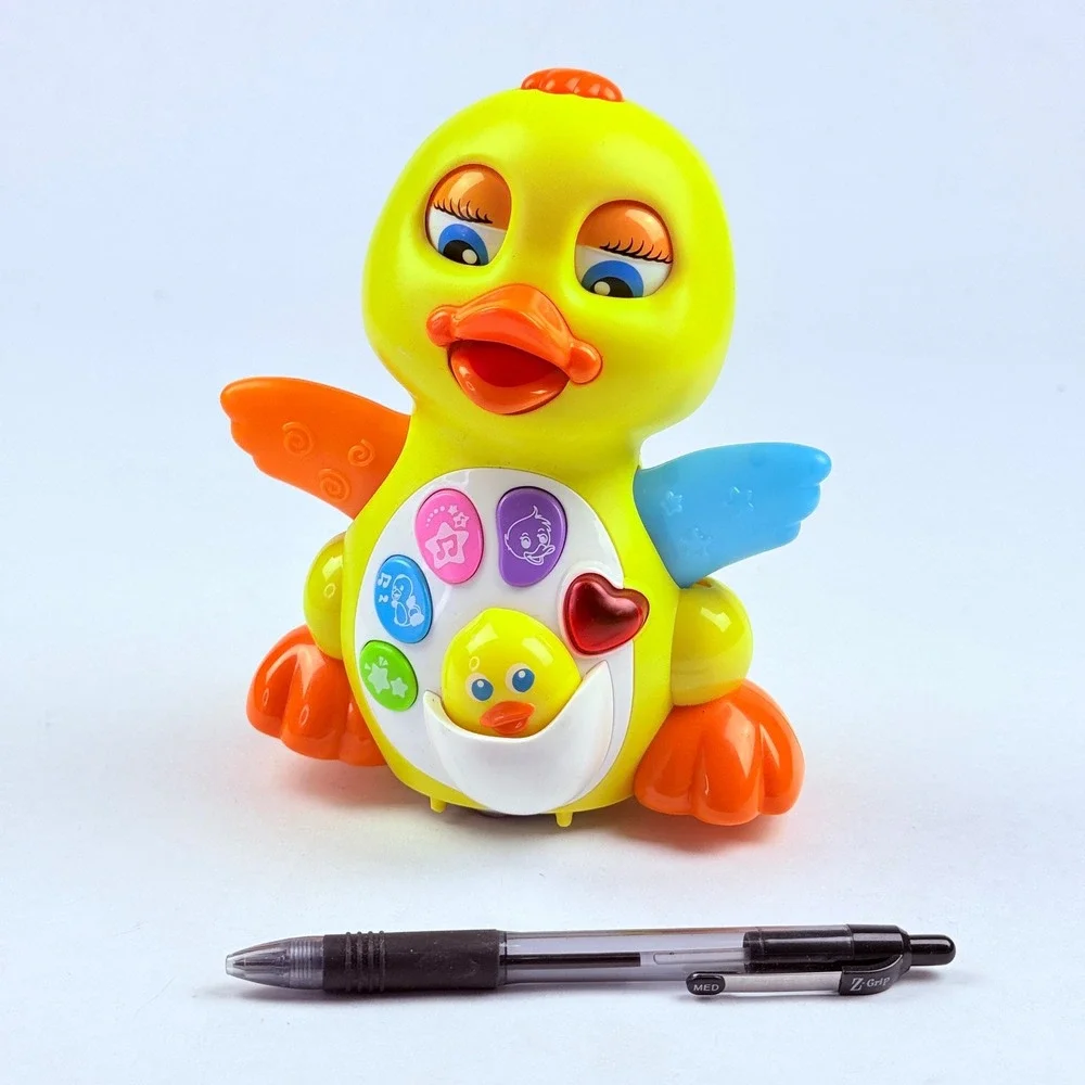Huile Toys Musical Dancing Duck Interactive‎ Toddler Toy Yellow 808